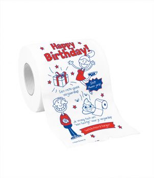 Toiletpapier - Happy Birthday