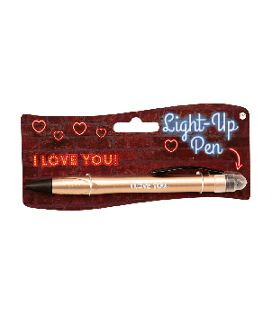 Light up pen - I love you