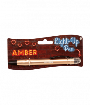 Light up pen - Amber