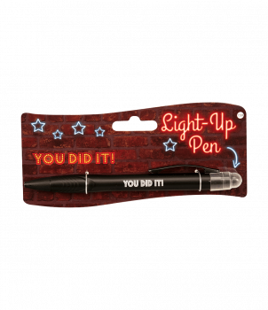 Light up pen - You did it