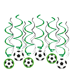 Swirl decorations - Football