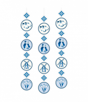 Hanging decoration - Delftsblauw