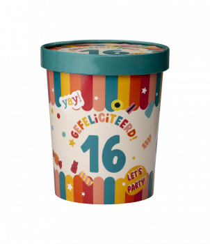 Candy bucket - 16 jaar