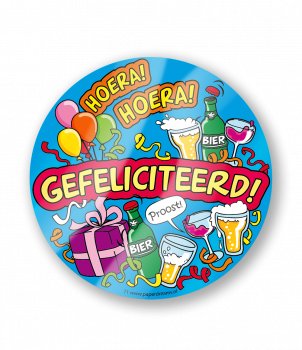 Bierviltjes - Gefeliciteerd