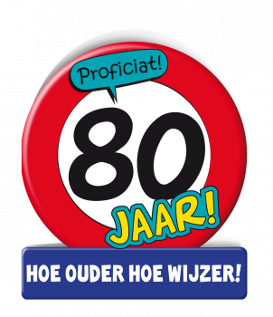 Wenskaarten - 80 jaar verkeersbord