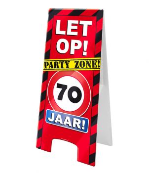 Warning Sign - 70 jaar