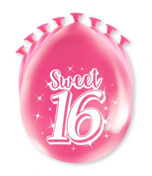 Party Ballonnen - Sweet 16 sfeer