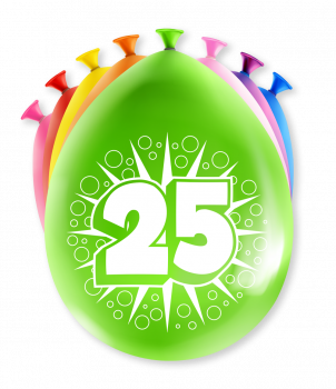 Party Ballonnen - 25 years