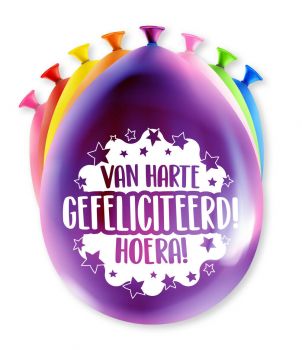 Party Ballonnen - Gefeliciteerd