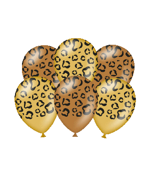 Party balloons - Leopard