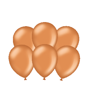 Party balloons - Chrome copper
