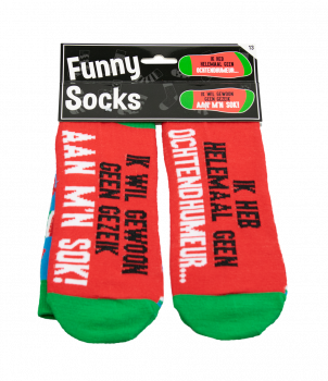 Funny socks - Ochtendhumeur