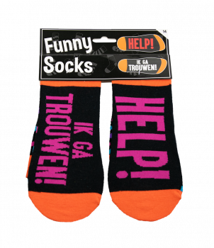 Funny socks - Ik ga trouwen!