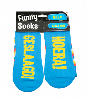 Funny socks - Geslaagd