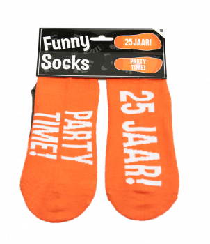 Funny socks - 25 jaar