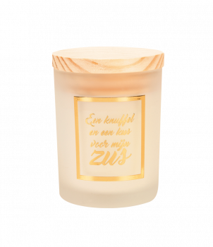 Small scented candles gold/white - Zus