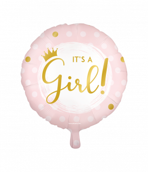 foil balloons - It's a girl!