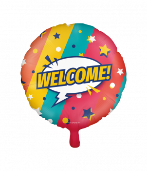 Foil balloons - Welcome