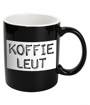 Black & White Mugs - Koffieleut-Black