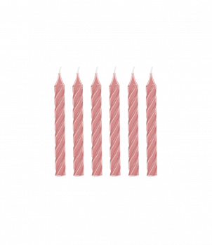 Cake candles - Rose gold