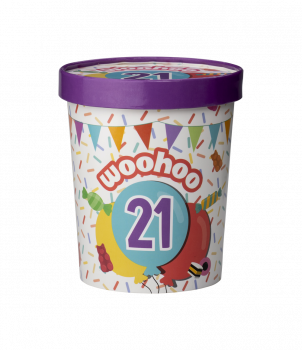 Candy bucket - 21 jaar