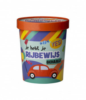 Candy bucket - Rijbewijs