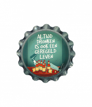 Cap coaster - Altijd dronken