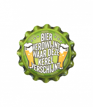 Cap coaster - Bier verdwijnt