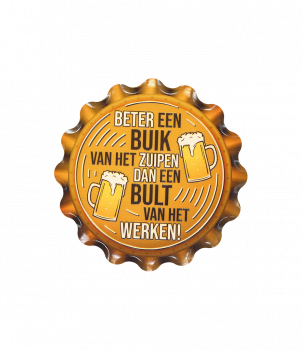 Cap coaster - Buik van het zuipen