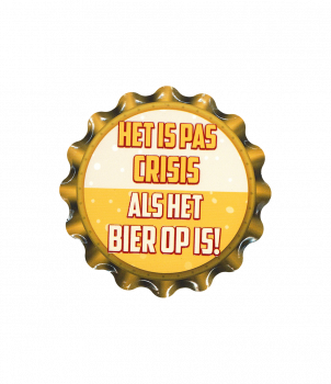 Cap coaster - Crisis