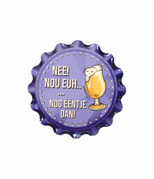 Cap coaster - Nee! Nog eentje dan
