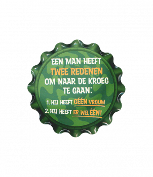 Cap coaster - Twee redenen