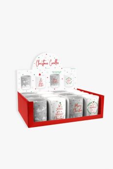 Cement candle - Counterbox Christmas