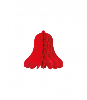 Christmas bells 30 cm  - Red