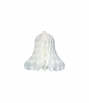 Christmas bells 30 cm  - White