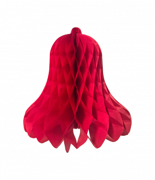 Christmas bells 50 cm - Red