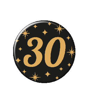 Classy party badge - 30
