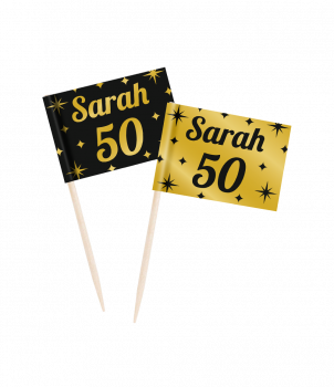 Classy party cocktail picks - Sarah 50