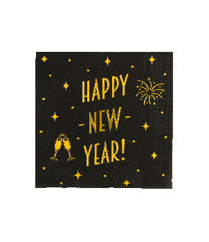 Classy Party Napkins - Happy New Year