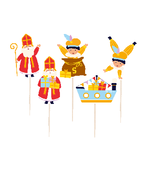 Cocktail picks - Sinterklaas
