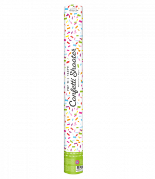 Confetti shooter 60 cm - Multi colour paper