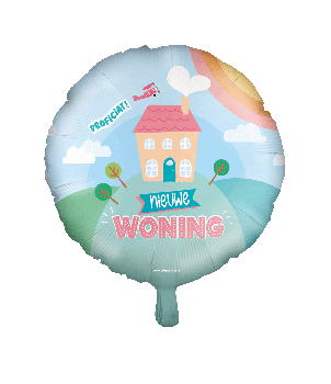 Foil balloon - Nieuwe woning