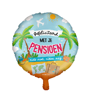 Foil balloon - Pensioen