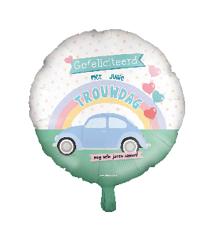 Foil balloon - Trouwdag