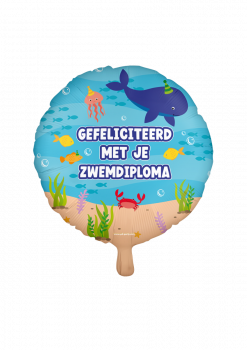 Foil balloons - Zwemdiploma