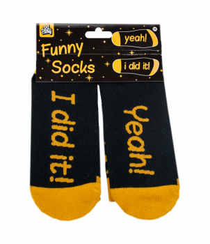 Funny socks - I did it