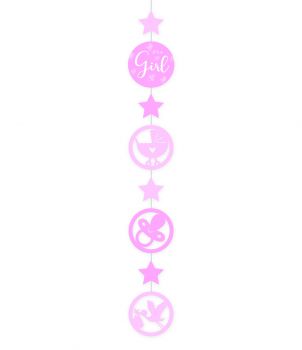 Hanging decoration - It's a girl!