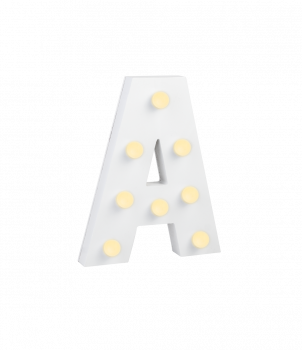 Light Letters - A