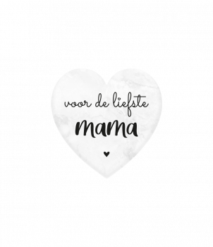 Marmeren hartjes - Mama