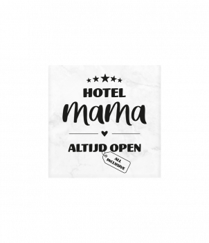 Marmeren onderzetters - Mama